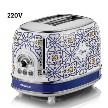 Imagem de Torradeira Elétrica Linha Capri Ariete para 2 Fatias 6 Níveis de Tosta