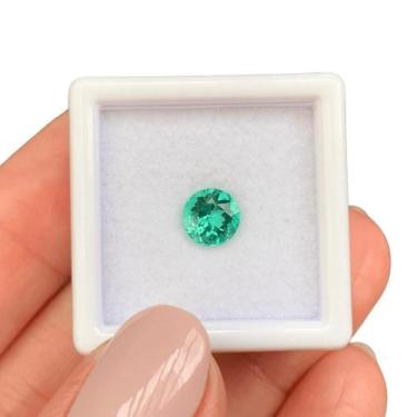 Imagem de Esmeralda Brilhante ø6,1mm 0,88ct - ENE2ESE
