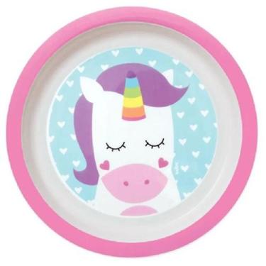 Imagem de Prato Pratinho Refeição Raso Infantil para Bebês - Buba - Buba Baby