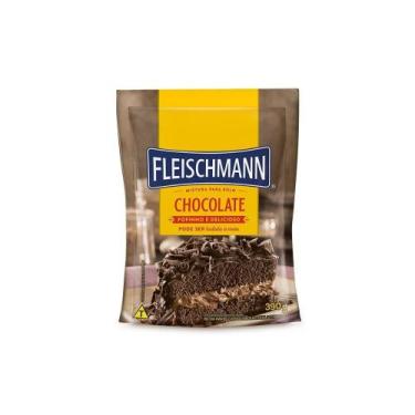 Imagem de Mistura para Bolo Fleischmann Chocolate 390g