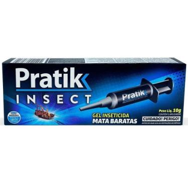 Imagem de Inseticida Gel Pratik Insect Mata Baratas,10g
