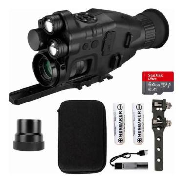 Imagem de Monóculo Visão Noturna Cy789 Henbaker Preto