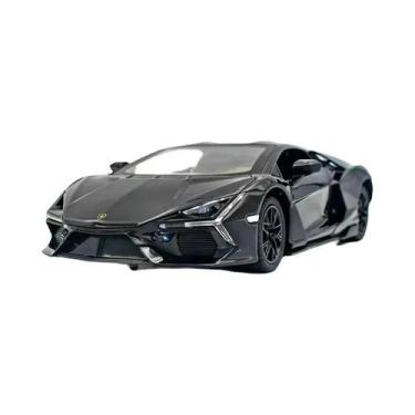 Imagem de Modelo De Carro Em Escala 1:24 Bolide Revuelto Em Liga Metálica Com So