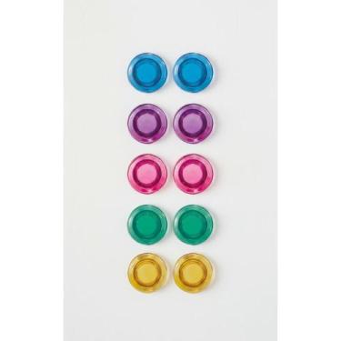 Imagem de 2x 30 IMÃS Coloridos Fixa Recados Geladeira e Mural - Congratulations 