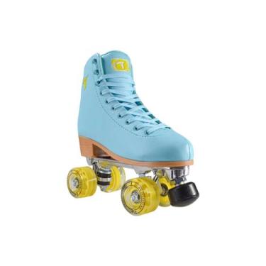 Imagem de Patins Quad Traxart Foxxy Azul - 58mm X 32mm Abec-5, 35/36