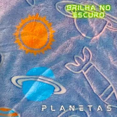 Imagem de Manta Mantinha Coberta Solteiro Soft Microfibra Infantil Brilha No Esc