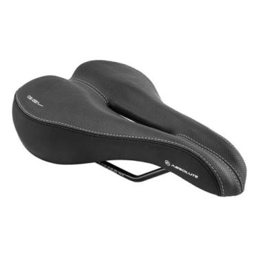Imagem de Selim absolute mtb com gel, Preto, Cinza, UNI