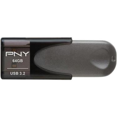 Imagem de Pen Drive PNY - Unidade flash Elite Turbo Attache 4 64GB USB 3.2 - Pre