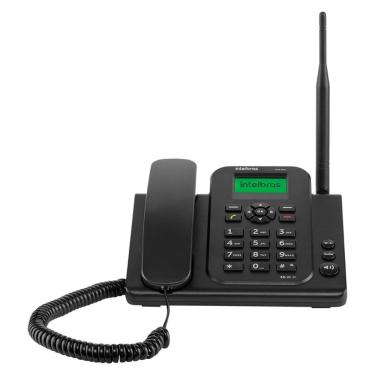 Imagem de Telefone Celular Fixo Intelbras CFW 9041 4G Wi-Fi Volte Bivolt Preto 1