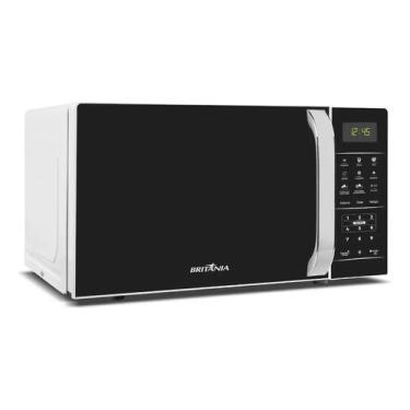 Imagem de Micro-ondas Britânia Bmo23 De Bancada 20l Preto, Preto e Branco, 220V
