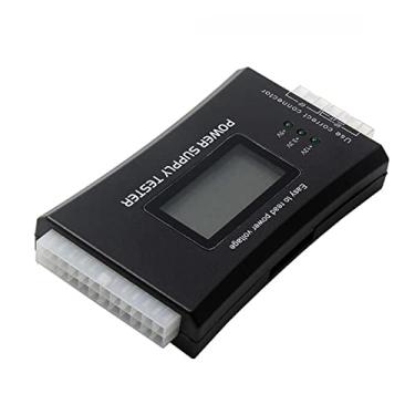 Imagem de fonte alimentação para computador ATX PC | ATX BTX ITX ISA-TA, PCI-e P6, EPS P8 Conectores | 20/24 4/6/8 pinos, tela LCD digital, alarme automático campainha Ydfxf