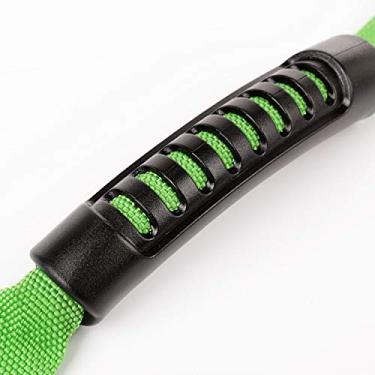 Imagem de Rugged Ridge 13305.18 Cabo de segurança, montagem A-Pillar, verde; Jeep Wrangler JK 07-18