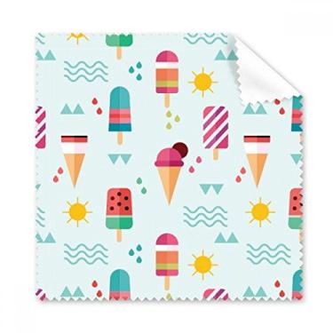 Imagem de Sun Mountain River picolé doce sorvete pano de limpeza de tela de telefone limpador de óculos 5 peças