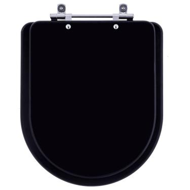 Imagem de Assento Sanitário Link Preto Fosco