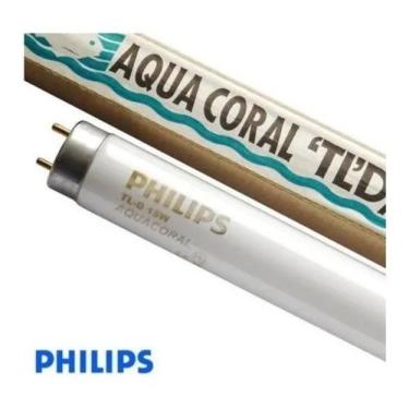 Imagem de Lâmpada Tld 15W Fluor. Tubular 45cm T8 Aqua Coral Philips