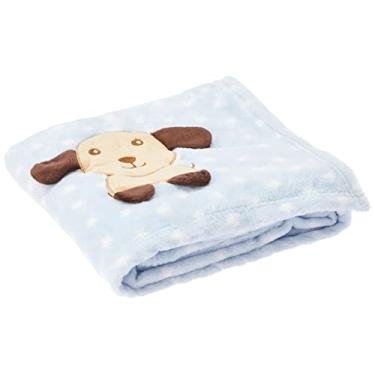 Imagem de Baby Pil Manta Bebe Azul Cachorro Azul