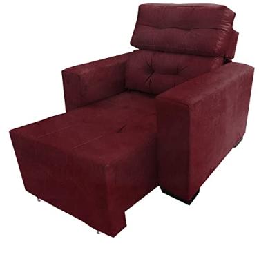 Imagem de Poltrona Do Papai Reclinável Retrátil Isabelle Bordo