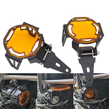 Imagem de FINMOKAL Lâmpada De Neblina De Motocicleta Capa Protetor De Grade De Proteção Para BMW R1200Gs R1250Gs F750Gs S1000Xr