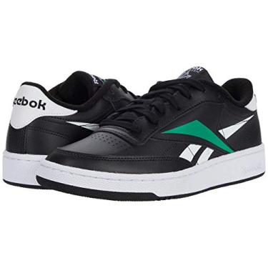 Imagem de Tênis masculino Reebok Club C 85, Black/White/Emerald, 8