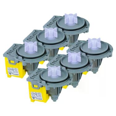 Imagem de Bomba Drenagem Água Askoll Lavadora Universal 110V 6 peças