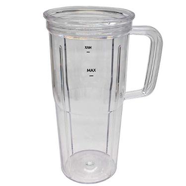 Imagem de JOYSTAR Peças de reposição de frasco de 680 g com alça, compatível com combo de liquidificador NutriBullet (ZNBF30400Z/ZNBF30500Z/)/Select Blender 1200(NB07200-1210) /PRO 1000/Select Blender (alça de 680 g)