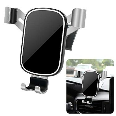 Imagem de LUNQIN Suporte de telefone de carro para Ford Explorer 2020-2021 [telefones grandes com capa amigável] Acessórios automotivos Suporte de navegação Decoração de interiores Suporte de celular