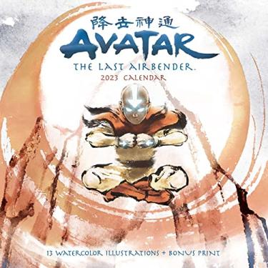 Imagem de Avatar: The Last Airbender 2023 Collector's Edition Wall Calendar: 13 watercolor illustrations + bonus print