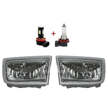 Imagem de JESYMBX Para Toyota LAND CRUISER PRADO FJ90 1996-2002 Lâmpada de neblina dianteira Par de luz de carro com lâmpada