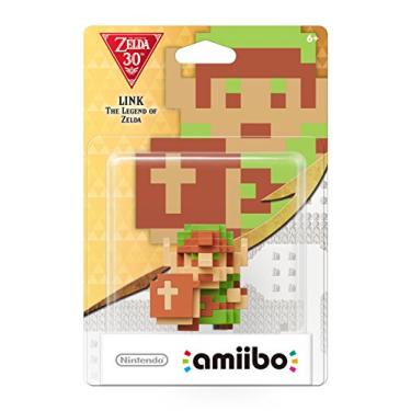 Imagem de Amiibo Link 8 Bit 8-bit Link Legend Of Zelda 30th