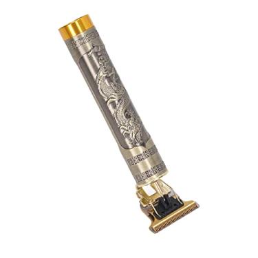 Imagem de Máquina de Cortar Cabelo Profissional, Desempenho Durável, Lavável, Máquina de Cortar Cabelo Com Lâmina Em T de Alta Eficiência para Corte de Cabelo (Suporte de carregamento padrão de dragão)