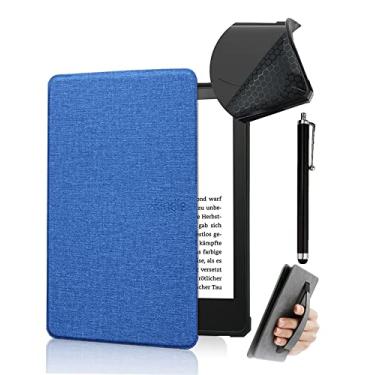 Imagem de A capa de tecido macio serve para o Kindle 11ª geração, lançado em 2022. Não serve para Kindle Paperwhite de 11ª geração - A capa inferior de silicone é resistente e durável
