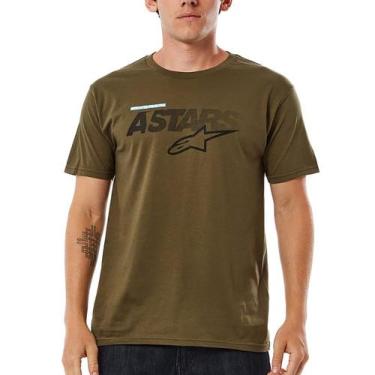 Imagem de Camiseta Alpinestars Ensure Masculino Verde Militar