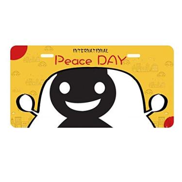 Imagem de DIYthinker Placa de carro Bat Happy Fear Halloween Decoração de Dia da Paz