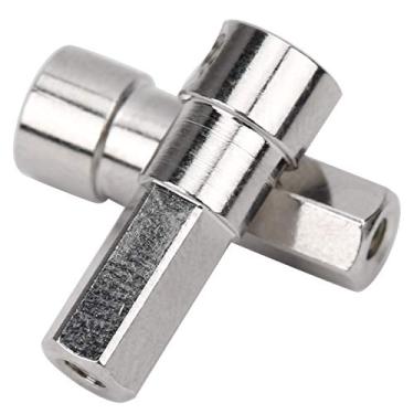 Imagem de LZKW Eixo da roda traseira do carro RC, eixo da roda traseira do carro RC para WPL resistente à corrosão, eixo da roda traseira fácil de instalar para WPL D12 1/10 RC