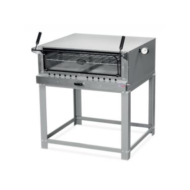 Forno de pizza industrial médio gás pedra refratária - cristalaço