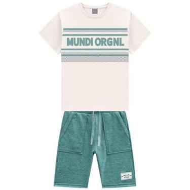 Imagem de Conjunto Camiseta E Bermuda Malha Houston Original Mundi - Brandili