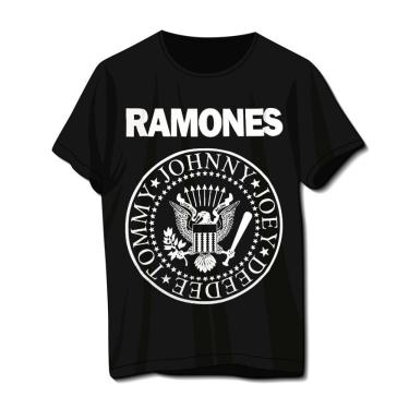 Imagem de Camiseta Ramones Preta Banda De Rock  Unissex