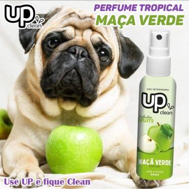 Imagem de Perfume para Cães e Gatos Tropical Maça Verde up Clean 60ml