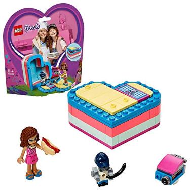 Imagem de LEGO 41387 Friends Olivia?s Summer Heart Box Toy, Conjunto de bonecas colecionáveis