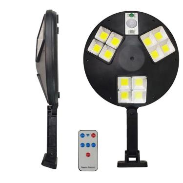 Imagem de Luminaria Solar Sensor Presença Movimento Led Industrial Residencial Rua Jardim