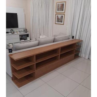 Imagem de Aparador para sofá em mdf 3 metros sala divisor de ambientes decoração