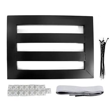 Imagem de TUOREN Pedal de guitarra de liga de alumínio, pedaleira de efeitos de guitarra média, 36,8 cm x 26,7 cm, pedais incluídos, fita de montanha e abraçadeira