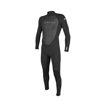 Imagem de Roupa de mergulho masculina O'Neill Reactor-2 3/2 mm com zíper nas costas, preto/preto, 2GG