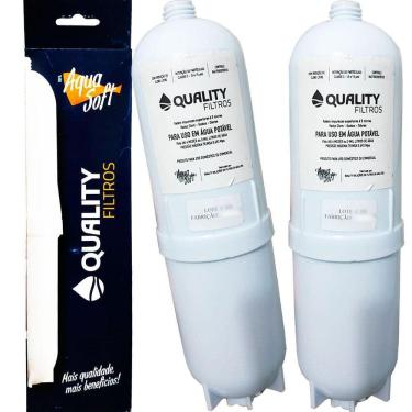 Imagem de 2X Filtro Refil Vela Compatível Soft Purificador Everest