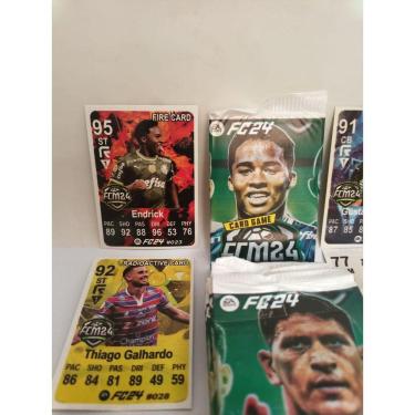 Imagem de Kit Cards 2.5 Fc Fcm 24 Brasileirão 2024 Figurinhas Bater