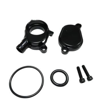 Imagem de Tomada do invólucro do refrigerador de óleo compatível com modelos Ford selecionados 2003-2010 de substituição #904-538 3C3Z-9P458-AA