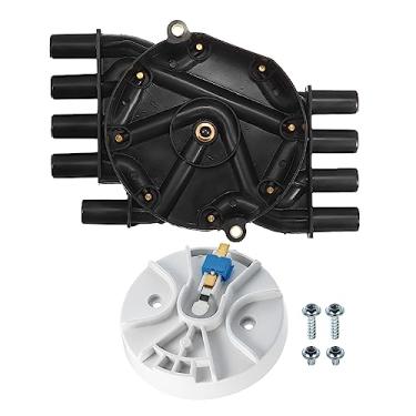 Imagem de A ABSOPRO Conjunto de Distribuidor de Ignição Tampa de Distribuidor e Kit de Rotor 10452459 para GMC Savana 1500 1996-2002