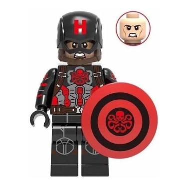 Imagem de Blocos Montar Capitão América Soldado Invernal Hydra