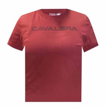 Imagem de Camiseta Cavalera Feminina New Classic Vermelha