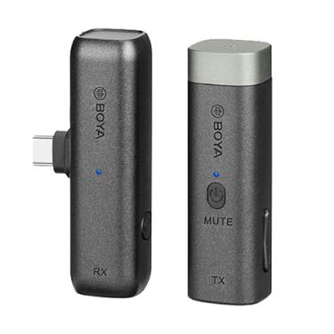 Imagem de Microfone Sem Fio Boya BY-WM3U USB-C para Dispositivos e Smartphones Android (USB-C)